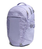 The North Face Women's Recon Everyday Laptop Backpack - Commuter Travel Bag, 18" Laptop Sleeve, Water-Repellent, Pale Plum Light Heather/Pale Plum, One Size
