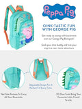 Peppa Pig Backpack For Boys | George Pig Backpack | Multicoloured One Size