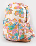 Billabong Home Abroad Womens Backpack, White Combo