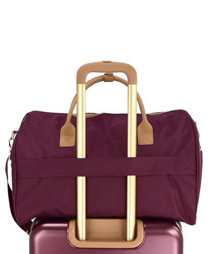 London Fog Regent Merlot 20" Weekender Satchel