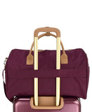 London Fog Regent Merlot 20" Weekender Satchel