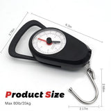 2PC Hand Luggage Weight Scale & Drawstring Bags for Travel Fish Suitcase