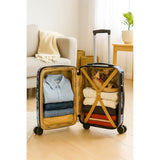 World Traveler Hardside 2-Piece Carry-On Spinner Luggage Set - Paisley
