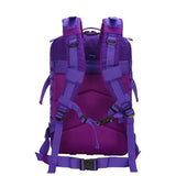 SEYATULLH 45L Military Tactical Backpack for Men & Women Bug Out Bag Assault pack Molle Daypack Hiking Trekking Rucksack(45L purple)
