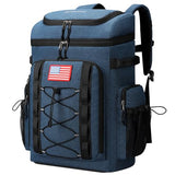 Maelstrom Backpack Cooler,Soft Lightweight Leakproof Cooler Backpack,50 Can Insulated Cooler Bag,Keeps 50 Cans Hot/Cold for Up to 16 Hours,Waterproof Lunch Backpack for Men Women-Blue