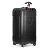 Traveler's Choice Maxporter II Polycarbonate Hardside Trunk with Spinner Wheels, Black, 31-Inch Trunk