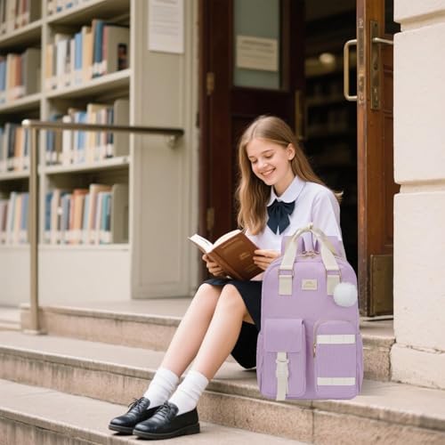MATEIN Laptop Backpack,15.6 Inch College Backpacks School Computer Bookbag