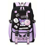 Roffatide Anime Backpack Printed Business Casual Laptop Shoulders Backpack Travel Hiking Daypacks Rucksack 17 Inch A