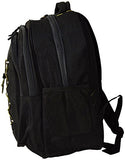 Kenneth Cole Reaction Laptop Backpack With Bungee Cords, Black