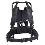 ZRSCHYG Hiking/Hunting Backpack Frame, Aluminum External Frame Backpack, Lightweight & Foldable 28.7 x 14.6 x 9.8 inches (black)