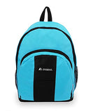Everest Backpack with Front and Side Pockets, Turquoise