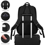 YAMTION Gym Backpack for Men Women with Shoe Compartment,17,3 Inch Bookbag for Boys with USB Port for Workout College Sport