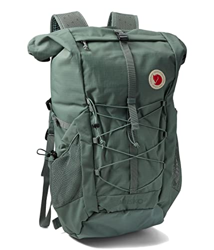 Fjällräven Abisko Hike Foldsack Backpack - Lightweight Fabric, Roll-Top Storage, Trail Ready - Hiking, Trekking, Patina Green, One Size | Backpacks4Less