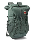 Fjällräven Abisko Hike Foldsack Backpack - Lightweight Fabric, Roll-Top Storage, Trail Ready - Hiking, Trekking, Patina Green, One Size