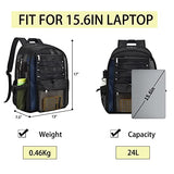 UEASE Mesh Backpack Heavy Duty for School Mesh Bookbag for Adults