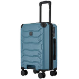 Wrangler ATG Trailway Expandable Hardside Luggage, Storm Blue, 22" Carry-On