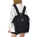 Anello Grande GU-B3013 Regular SPS Backpack with Base, Black, One Size