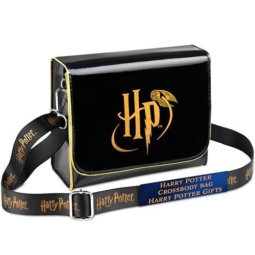Harry Potter Gifts Shoulder Bag Hogwarts Crossbody Bag for Girls Teens Women with Adjustable Strap Travel Vacation Shopping