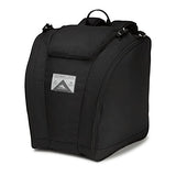 High Sierra Ski/Snowboard Boot Bag Backpack, Black, One Size