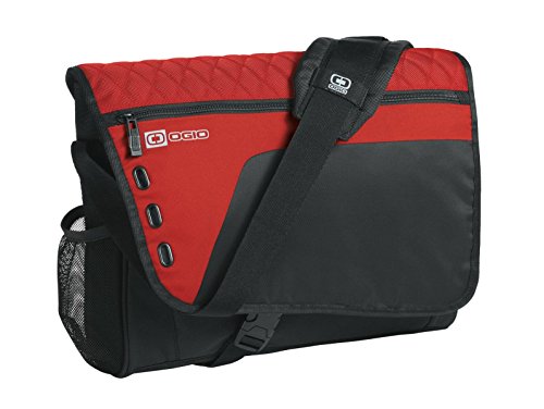 OGIO Vault 16" Computer Laptop Messenger Bag, Red