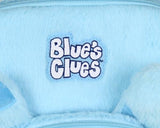 INTIMO Blue's Clues Fuzzy Soft Character Cartoon Face 12 Inch Backpack For Daily Use