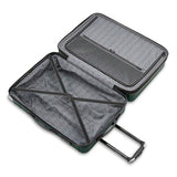 Samsonite Omni 2 Hardside 3 Piece Set - Includes Carry-On, Medium, & Large Checked Suitcases - 360° Dual Spinner Wheels - Integrated TSA Lock & Expansion - Amazon Exclusive - Emerald Green