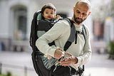 Thule Sapling Child Carrier Backpack, Self-Standing Frame, UPF 50 Sunshade