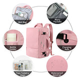 Hanples Travel Backpack for Women, 17 Inch Waterproof Laptop Backpack
