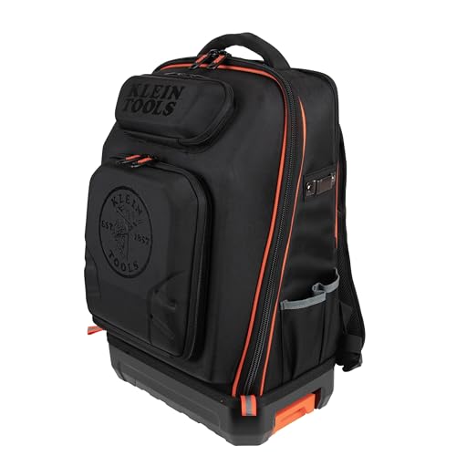Klein Tools 62809MB MODBox Hard Shell Backpack with Protective Front Shell, 40 Pockets, Laptop Sleeve USB-C Port, MODBox Compatible, | Backpacks4Less