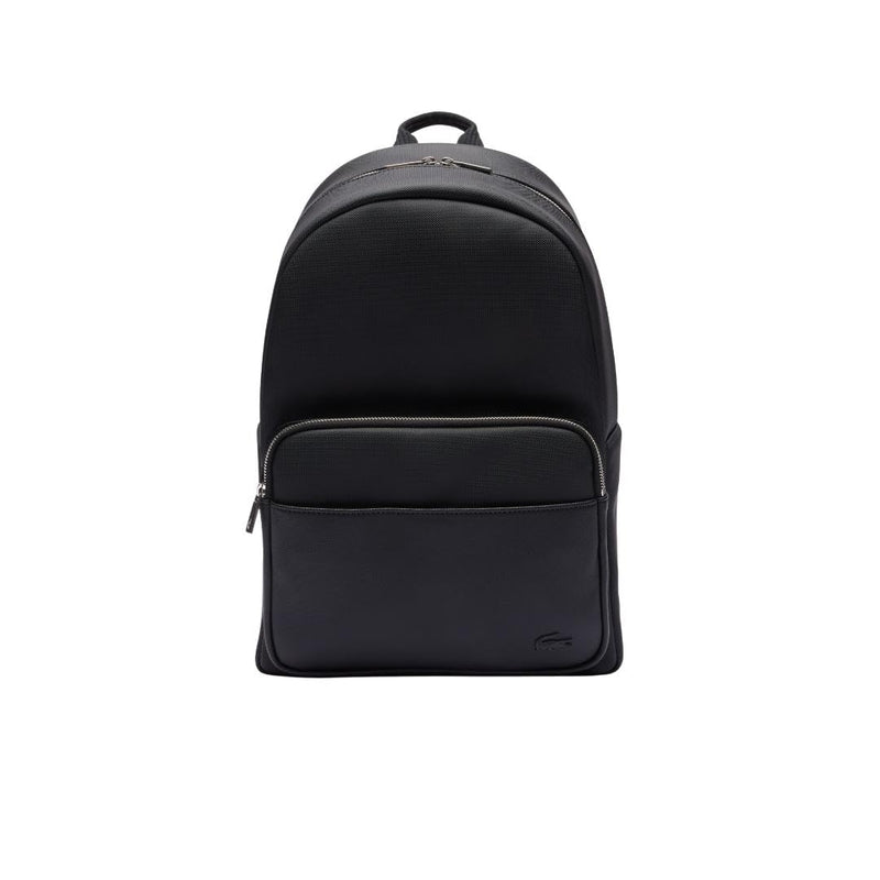 Lacoste Men's Classic Laptop Pocket Backpack, Black, One Size