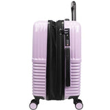 World Traveler Dejuno Tonal 28-Inch Polycarbonate Lightweight Hardside Expandable Spinner Luggage Suitcase with TSA Lock - Lavender