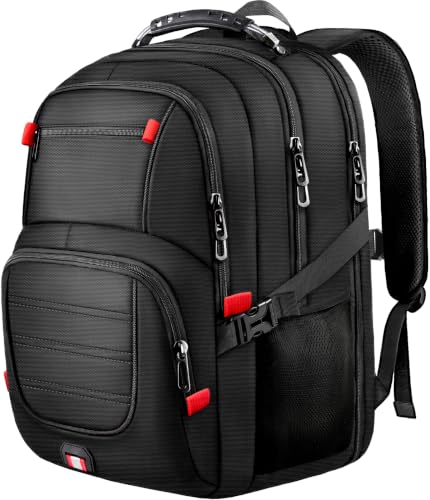 JARWAM 18.4-19 Inch Extra Large Gaming Laptop Backpack with LifetimeWarranty, 55L Airline Approved TSA Friendly Carry On Work Travel | Backpacks4Less