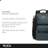 TUMI - Alpha Bravo Search Backpack - Laptop Backpack for Men & Women - Backpack for Work & Travel - 17.0" X 14.0" X 8.3" - Pavement