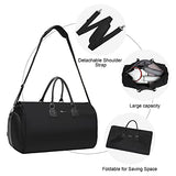 Convertible Garment Duffel Bag, 2-in-1 Hanging Suitcase for Travel