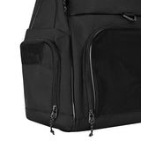 PUMA Pitch Ball Backpack with Front Mesh Ball Compartment & Ventilated Shoe Pocket, Black, One Size