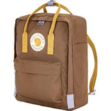 Fjällräven Kanken Koncept Backpack - Structured Design, Water-Resistant, Durable Fabric - School, Travel, Khaki Dust-Kantarell, One Size