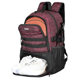 Goloni Basketball Backpack,Large Basketball Bag with Ball Compartment & Shoe Compartment,Sports Bag Fit Volleyball, soccer