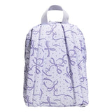 adidas Kids Gotta-Have-It Mini Backpack – School Bag for Girls and Boys, 10L, Bow Print Frozen Purple/White, OSFA