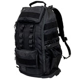 SERIOUS STEEL FITNESS Tactical Backpack and Gym Bag 1000D Nylon Black