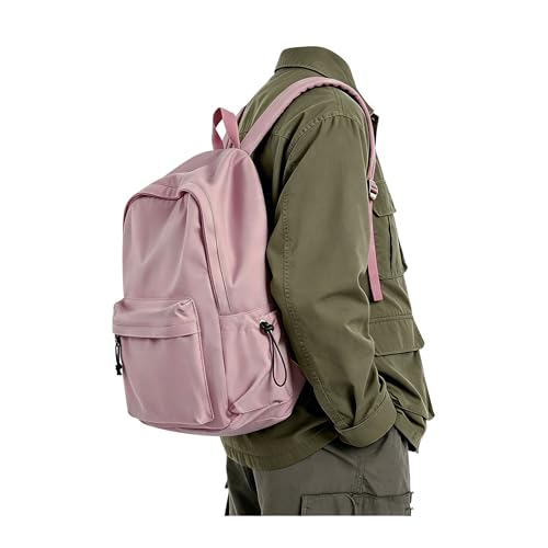 BJLFS Purple Backpack for Girls Women, Waterproof High School Bookbag, Lightweight Casual Travel Daypack,Classic Basic College Backpack, Middle School Bag for Teen Girls Boys Cute Back Pack