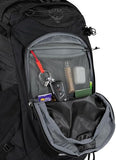 Osprey Manta 34L Men's Hiking Backpack with Hydraulics Reservoir, Black - backpacks4less.com