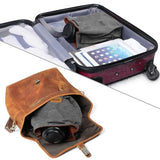 S-ZONE Soft Camera Bag DSLR Insert Handbag Drawstring Lens Case Compatible with Canon Nikon Sony
