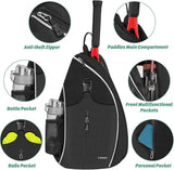 Ytonet Tennis Bag, Tennis Sling Backpack Crossbody for Men Women