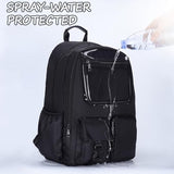 Ocbabe Kids Backpack for Girls Bookbag College Middle High School Bag for Student Black Plain Ita Bag