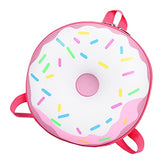 OATIPHO 1pc Boys and Girls Portable Doughnut-shaped Backpack for Girls Lightweight Creative Storage Bag for Preschool and Kindergarten Rainbow Design Safe for Daycare and Travel