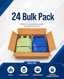 Winterlace 24 Pack Backpack, Bulk 17 inch Lightweight Outdoor Travel Gym Corporate Events Bag (Assorted)