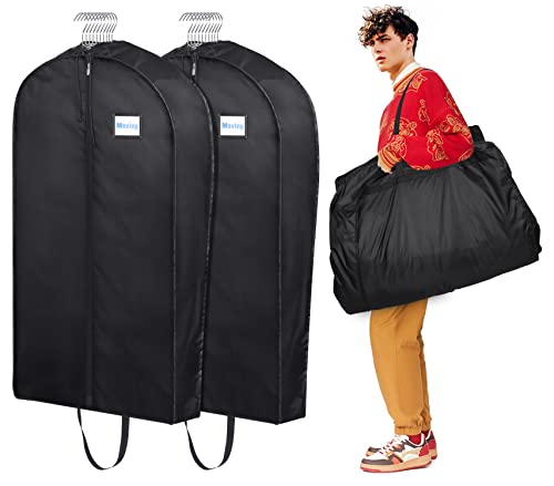 MISSLO Garment Bags for Travel Heavy Duty Moving Bags Large Capacity Hanging Clothes Bag for 20 Shirts Waterproof Fabric Suit Covers | Backpacks4Less