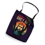 Conservative Christian Resist Tyrants Obey God Anti Woke Tote Bag