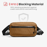 tomtoc 3.5L X-Pac Sling Bag with RFID Blocking Crossbody Pack for Men Women