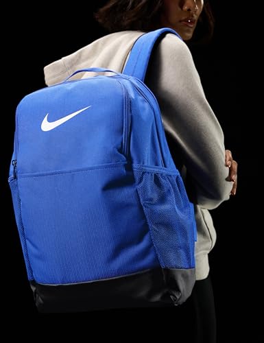Nike Unisex Brasilia 9.5 Training Backpack (Medium, 24L), Game Royal/Black/White, MISC